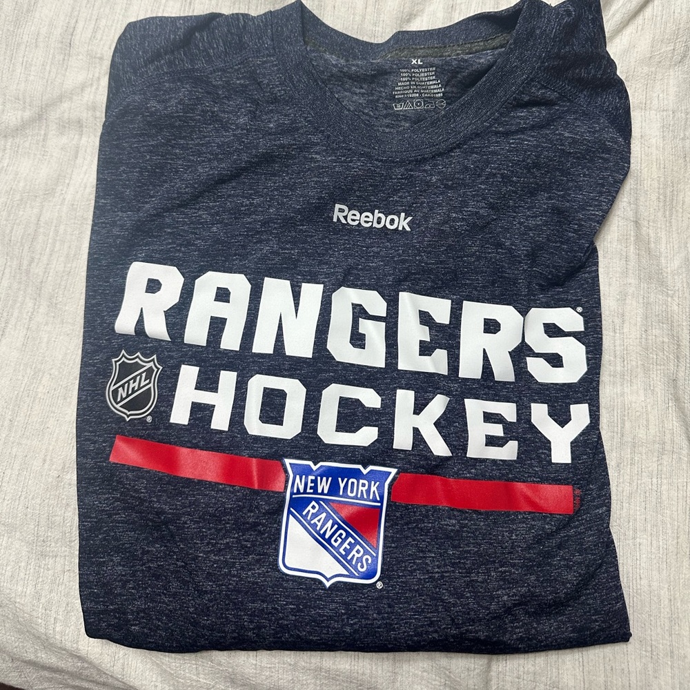 Rangers Hockey Long Sleeve Performance Shirt